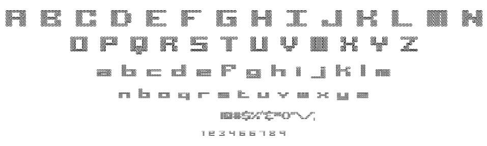 Knot BRK font