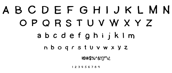 Lamebrain BRK font