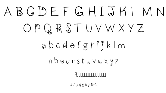 LoveNess font