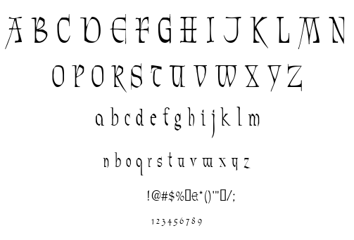 Marmyadose font