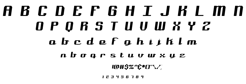 Nominal BRK font