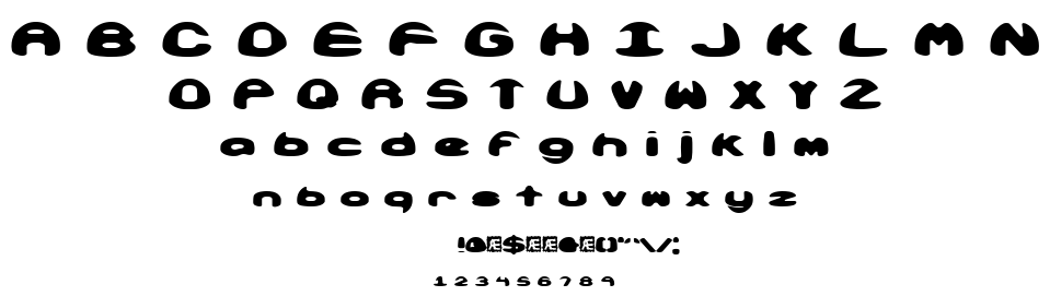 Obloquy font