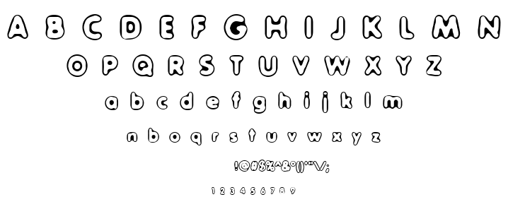 Outer Sider BRK font