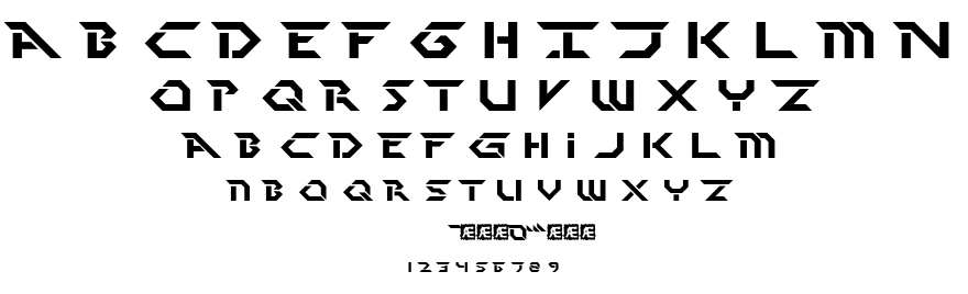 Perfect Dark font