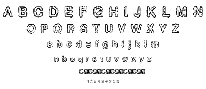 Pixel Krud font