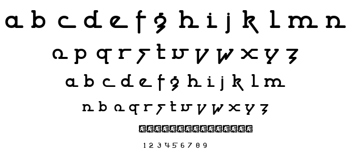 Powderworks BRK font