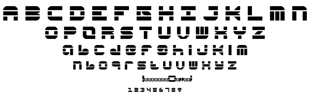 Pseudo BRK font