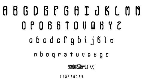 Queasy BRK font