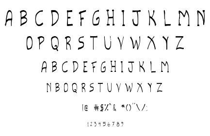 Scripto TFB font