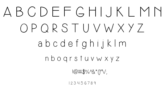 Simplicity font