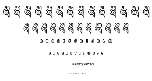 Snailets BRK font