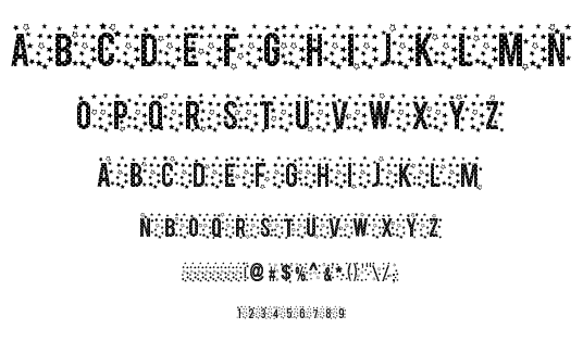 Stars TFB font