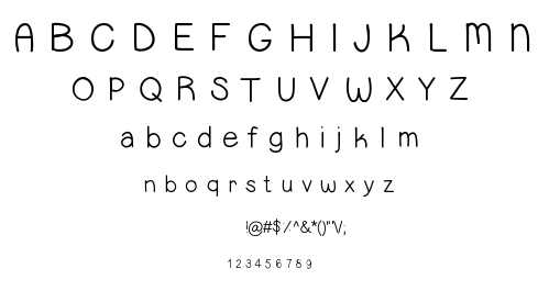 Sweetness :) font