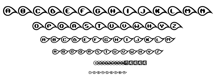 Tearful BRK font