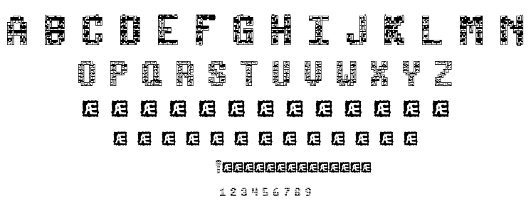 tetricide font