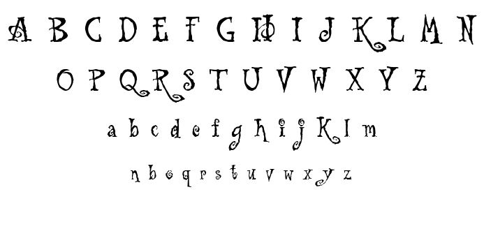 Tuscarora font