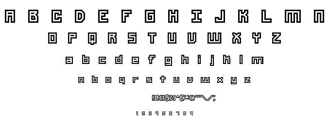 Unlearned font