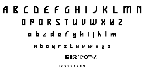 Vigilance BRK font