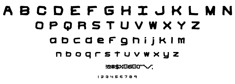 Vindictive BRK font