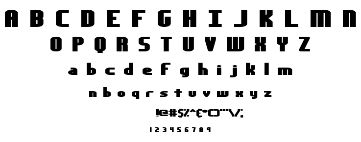 Yesterday BRK font