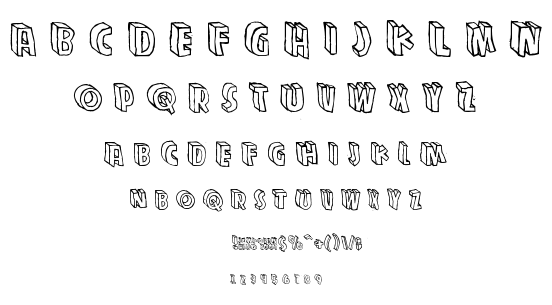 Zupagargonizer font