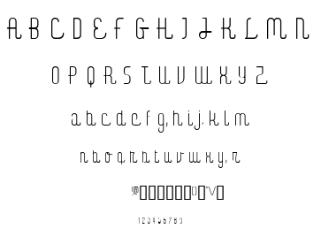 Digital Kauno font