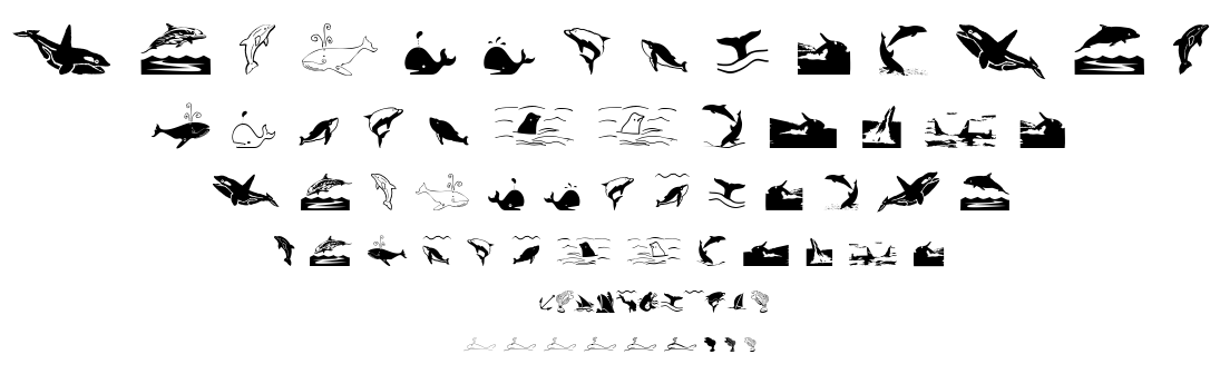Orcas font