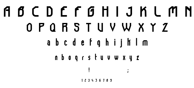 Tamiami font