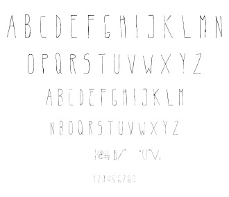 Belta Light font
