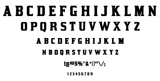 Kirsty font