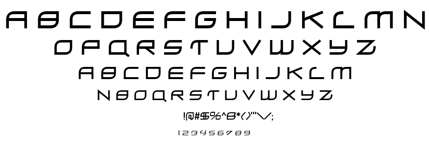 ZeroHour font