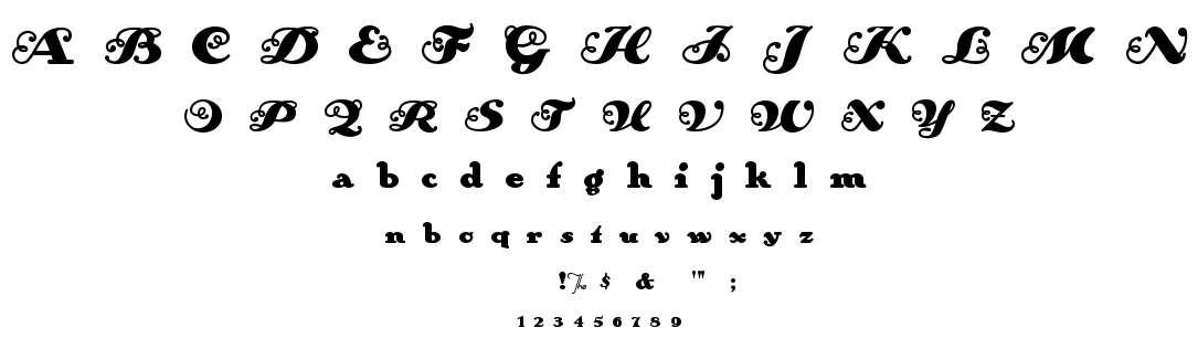 AnAkronism font