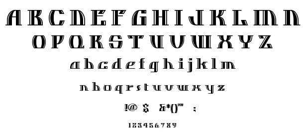 Dos Equis font