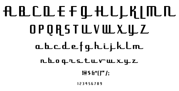 Uppen Arms NF font