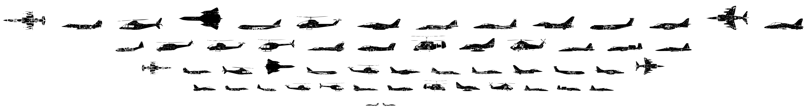 Air Force font