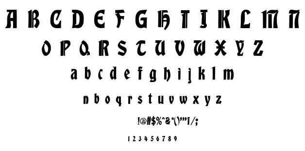 Albert Text font