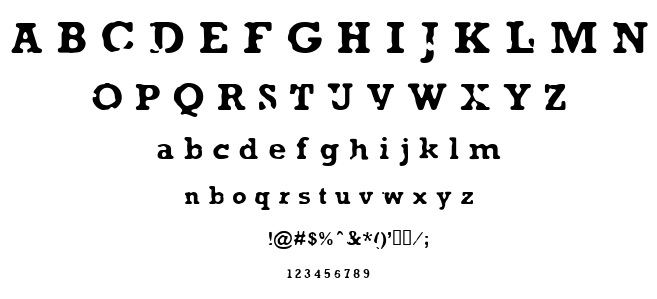 AnaEve font