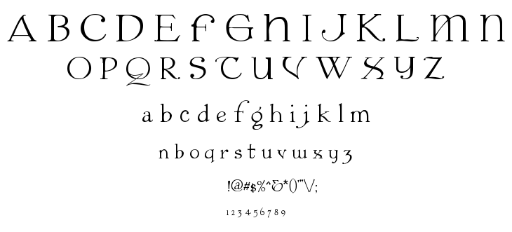 Colwell font