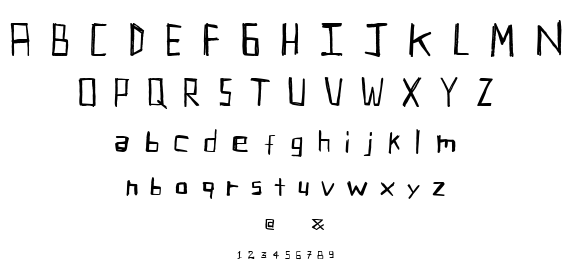 Carve Your Table font