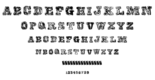 College Scribble font