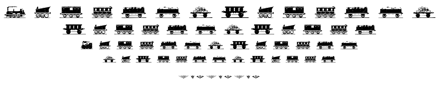 Eisenbahn font