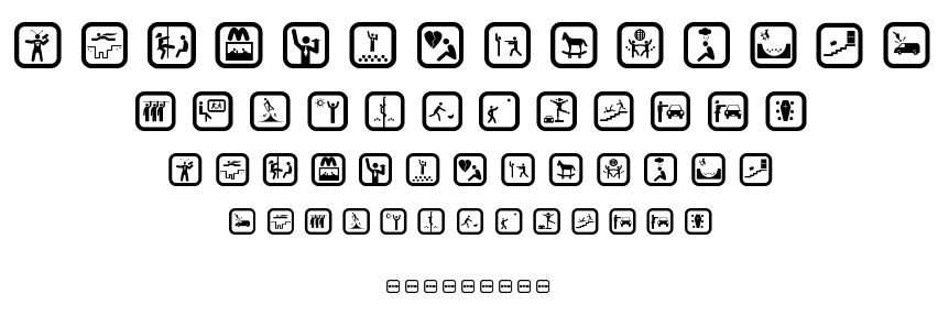 Funny Icon font
