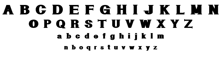 Geometric Serif PW font
