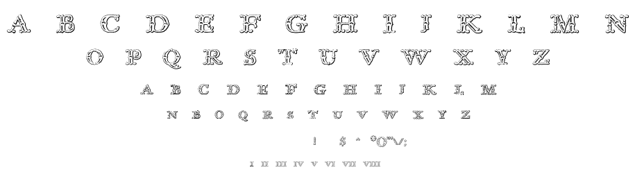 Imprenta Royal Nonpareil font