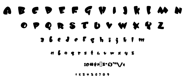 Jelly Belly font