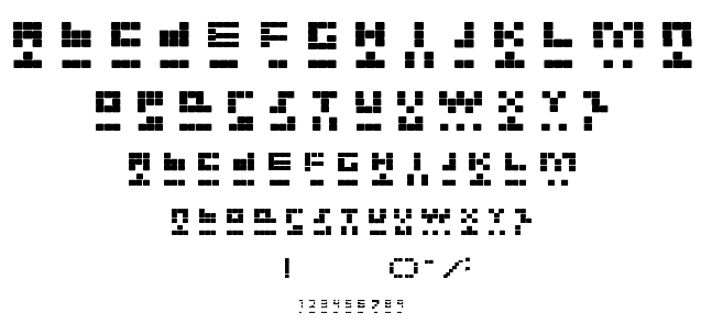 New Tetris font