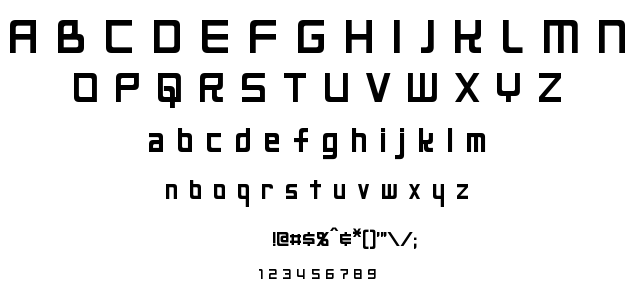 Neo Gen font