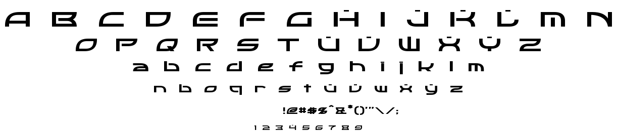 OpTic font