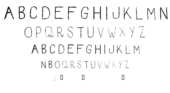 Red Fish font