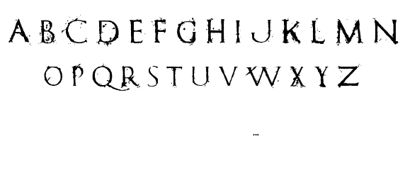 ROMANUM EST font